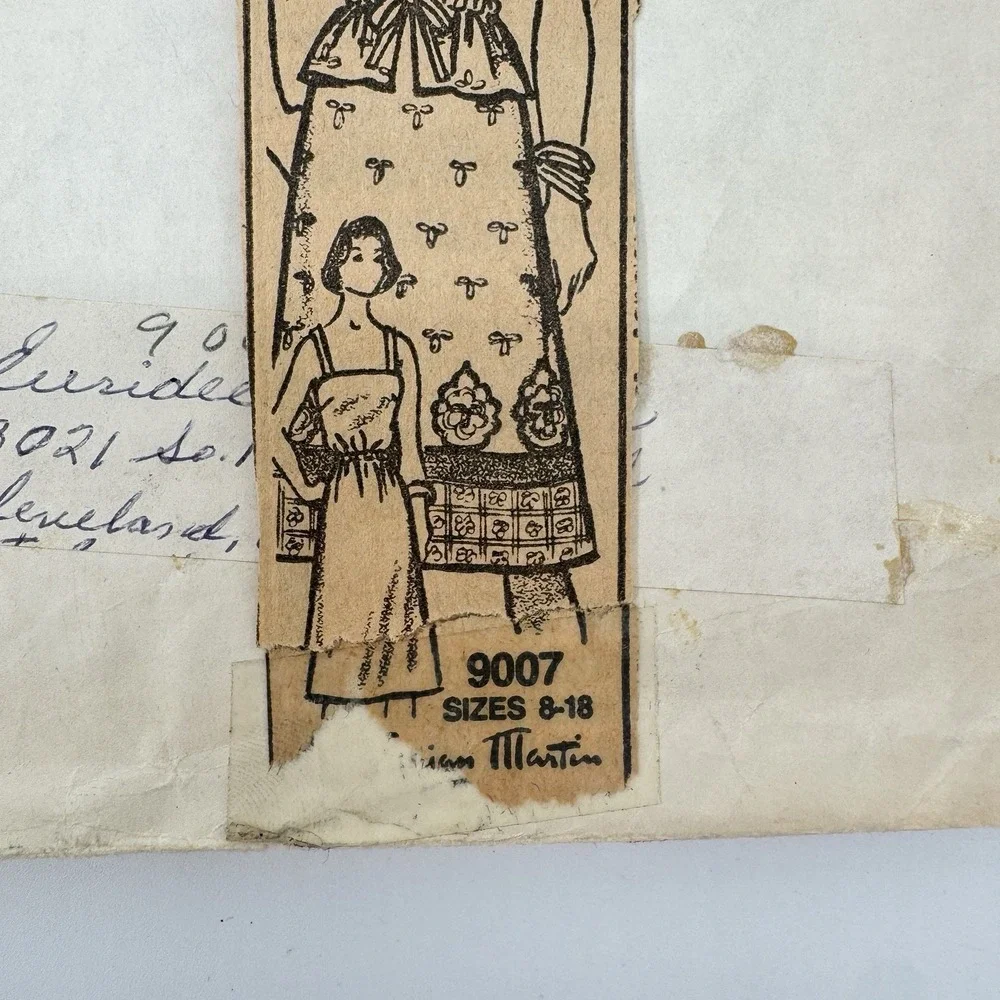 VTG Marian Martin 9007 Sundress & Jacket Sewing Pattern SZ 12 Mail Order 60s HTF